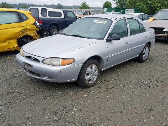 3FAFP13PXYR235589 - 2000 FORD ESCORT SILVER photo 2