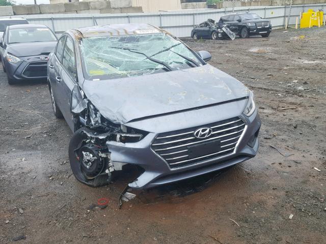 3KPC24A31KE082838 - 2019 HYUNDAI ACCENT SE GRAY photo 1