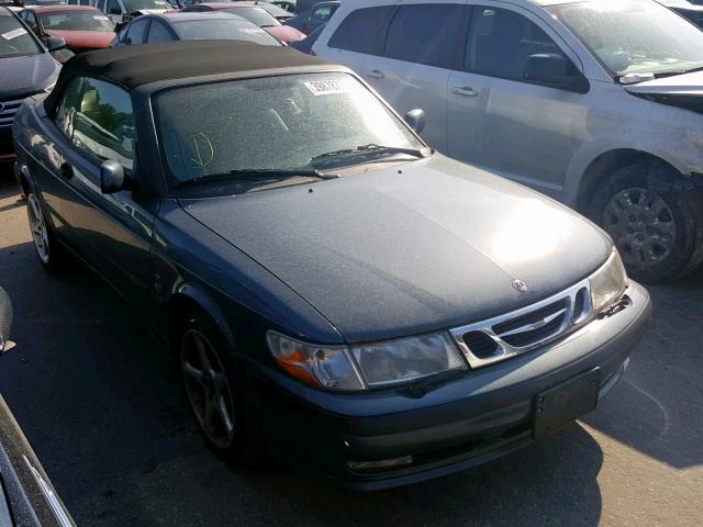 YS3DF75K3Y7009872 - 2000 SAAB 93 BLUE photo 1