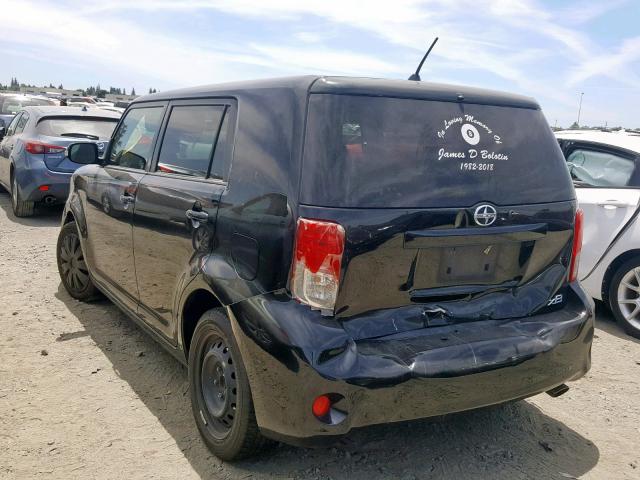 JTLZE4FE3CJ026050 - 2012 TOYOTA SCION XB 黑色 照片 3
