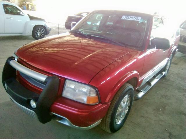 1GKDT13W0Y2252852 - 2000 GMC JIMMY / EN RED photo 2