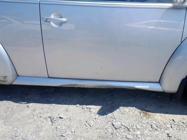 3VWCM31Y54M324276 - 2004 VOLKSWAGEN NEW BEETLE Gümüş foto 9