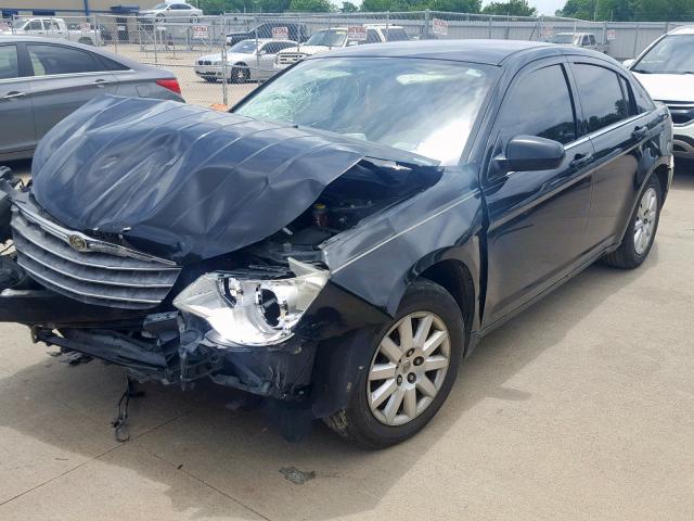 1C3LC46B29N537669 - 2009 CHRYSLER SEBRING LX BLACK photo 2