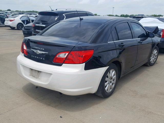 1C3LC46B29N537669 - 2009 CHRYSLER SEBRING LX BLACK photo 4