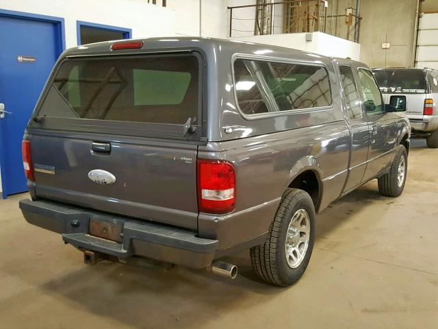 1FTKR4EE8APA52480 - 2010 FORD RANGER SUP GRAY photo 4