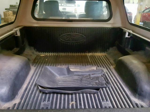 1FTKR4EE8APA52480 - 2010 FORD RANGER SUP GRAY photo 9