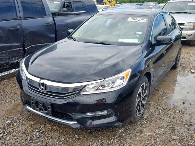 1HGCR2F80GA007628 - 2016 HONDA ACCORD EXL BLACK photo 2