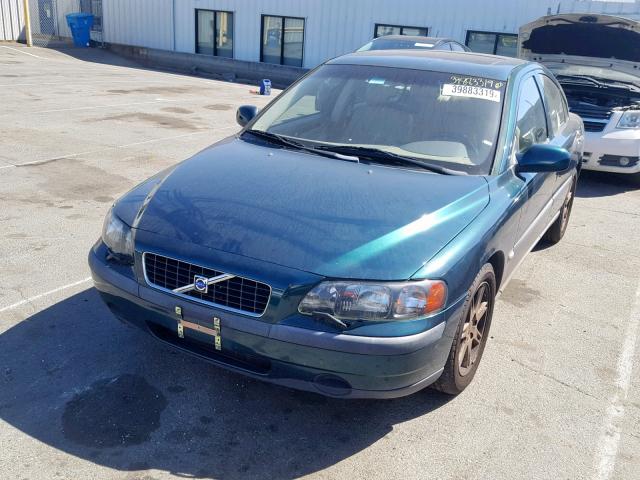 YV1RS58DX12036753 - 2001 VOLVO S60 2.4T GREEN photo 2