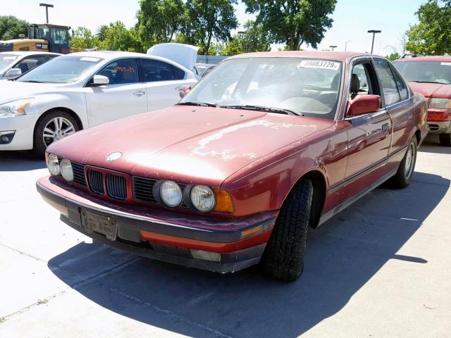 WBAHD631XNBJ82572 - 1992 BMW 525 I AUTO RED photo 2