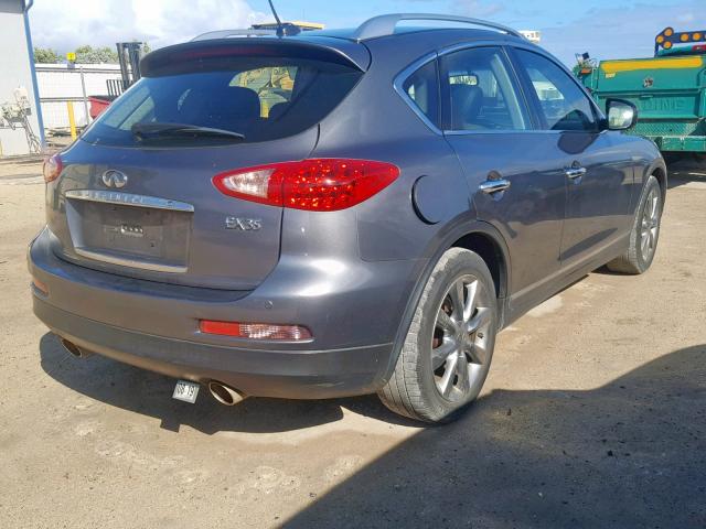 JN1AJ0HP2BM800011 - 2011 INFINITI EX35 BASE GRAY photo 4