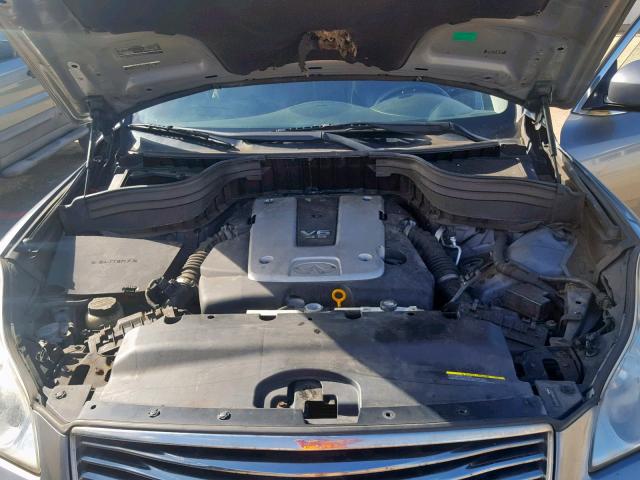 JN1AJ0HP2BM800011 - 2011 INFINITI EX35 BASE GRAY photo 7