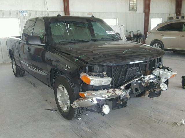 2GTEC19TX51318686 - 2005 GMC NEW SIERRA BLACK photo 1