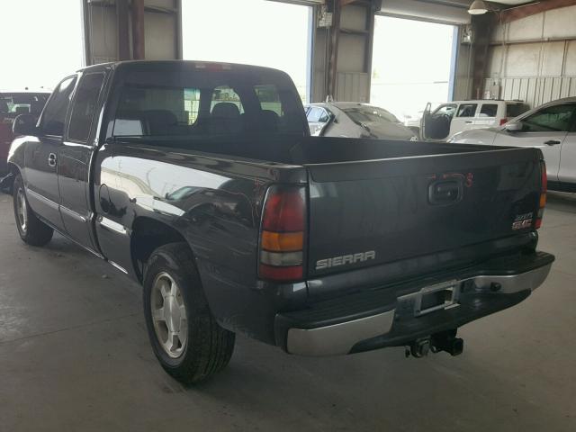 2GTEC19TX51318686 - 2005 GMC NEW SIERRA BLACK photo 3