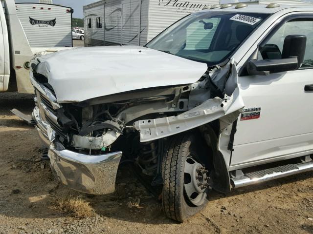 3C63DRGLXCG169696 - 2012 DODGE RAM 3500 S WHITE photo 9