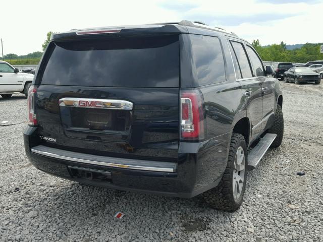 1GKS1CKJXFR697280 - 2015 GMC YUKON DENA BLACK photo 4