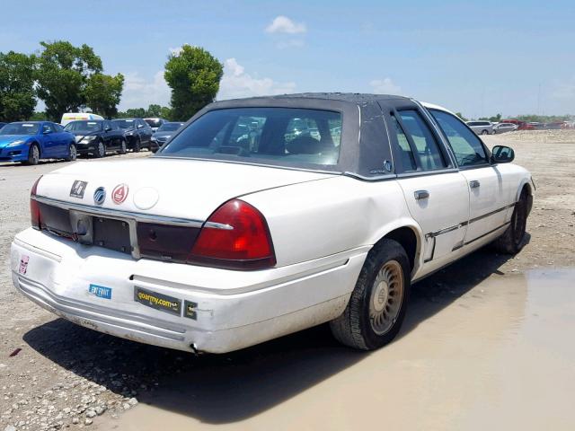 2MEFM75W0XX618613 - 1999 MERCURY GRAND MARQ WHITE photo 4