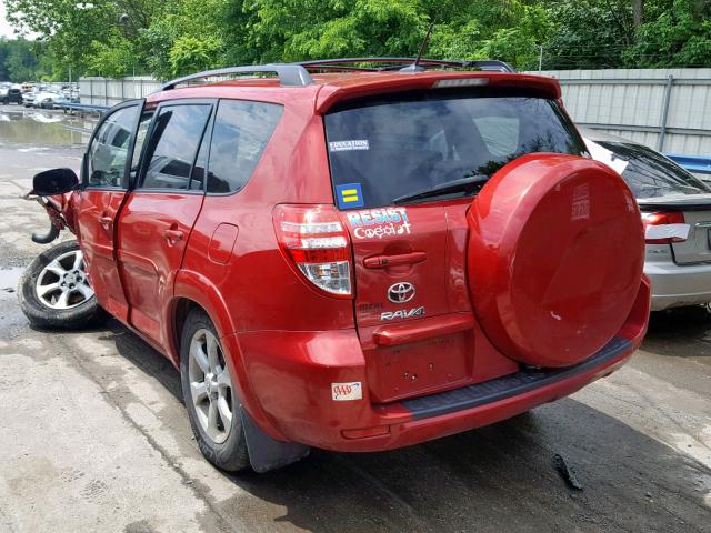 2T3DF4DV3BW118202 - 2011 TOYOTA RAV4 LIMIT RED photo 3