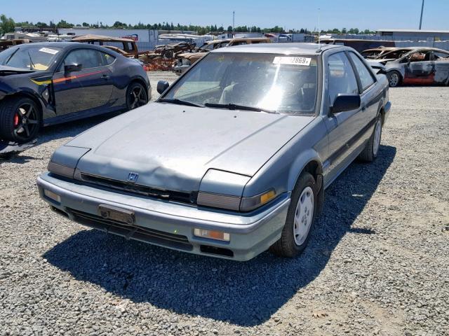 1HGCA6189KA045342 - 1989 HONDA ACCORD LXI GREEN photo 2