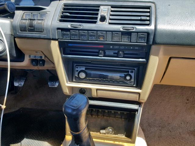 1HGCA6189KA045342 - 1989 HONDA ACCORD LXI GREEN photo 9