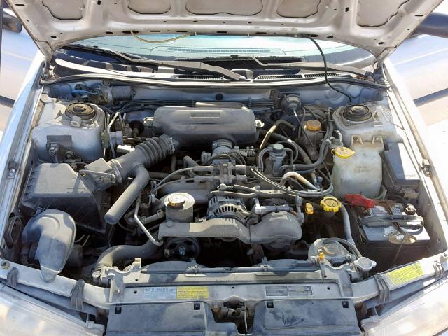 4S3BD4358W7203326 - 1998 SUBARU LEGACY L SILVER photo 7