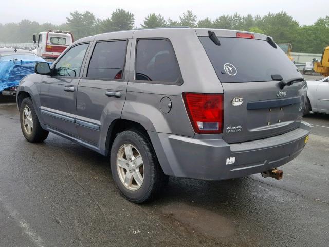 1J8GR48K27C581567 - 2007 JEEP GRAND CHER GRAY photo 3