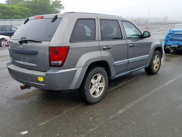 1J8GR48K27C581567 - 2007 JEEP GRAND CHER GRAY photo 4