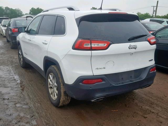 1C4PJMCS3HW502106 - 2017 JEEP CHEROKEE L WHITE photo 3