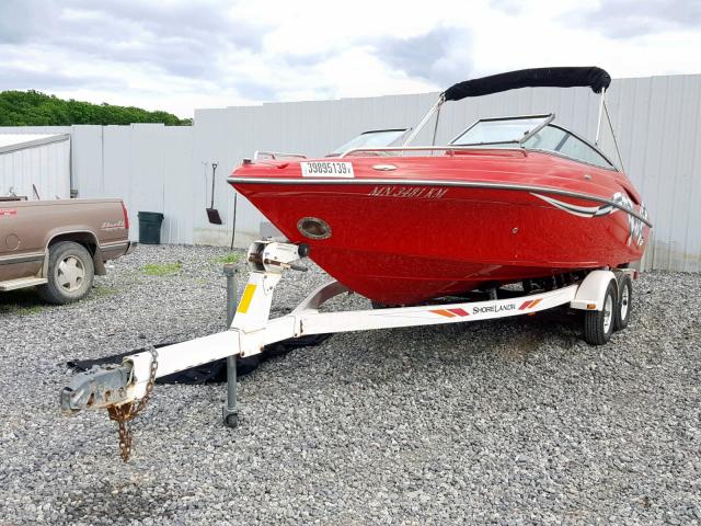 JTC74281F809 - 2009 CROW BOAT RED photo 2