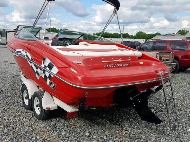 JTC74281F809 - 2009 CROW BOAT RED photo 3