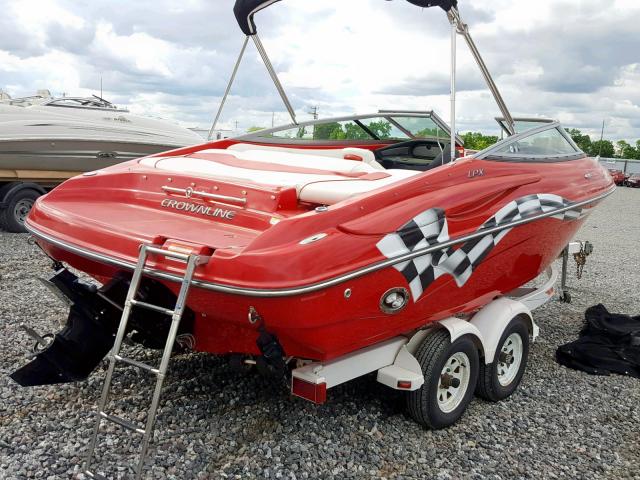 JTC74281F809 - 2009 CROW BOAT RED photo 4