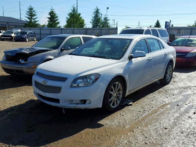 1G1ZK577794215360 - 2009 CHEVROLET MALIBU LTZ თეთრი ფოტო 2