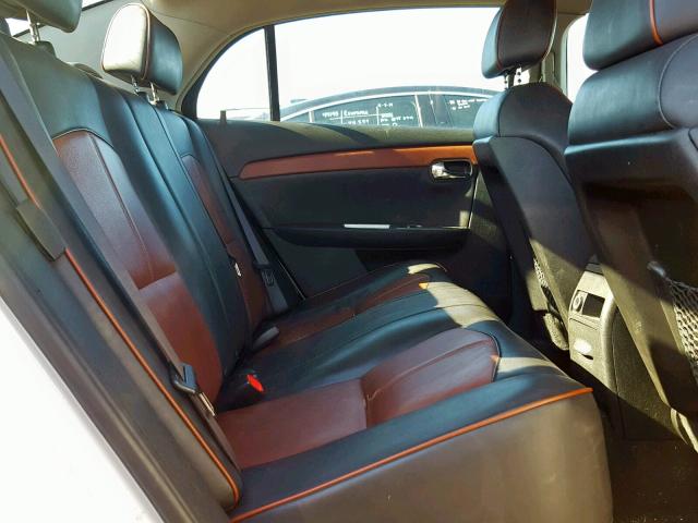 1G1ZK577794215360 - 2009 CHEVROLET MALIBU LTZ თეთრი ფოტო 6