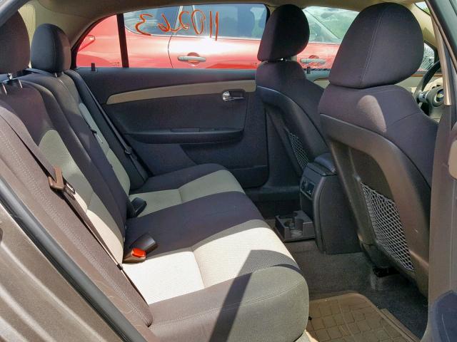 1G1ZC5E16BF251529 - 2011 CHEVROLET MALIBU 1LT 棕色 照片 6