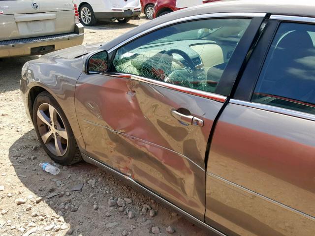 1G1ZC5E16BF251529 - 2011 CHEVROLET MALIBU 1LT 棕色 照片 9