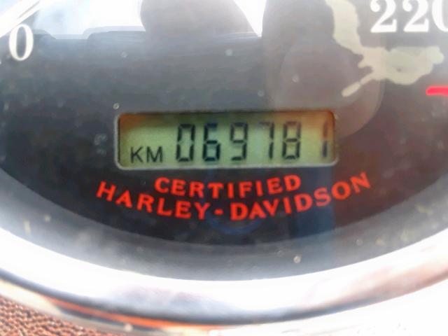 5HD1BHY135Y069033 - 2005 HARLEY-DAVIDSON FXST BLACK photo 8