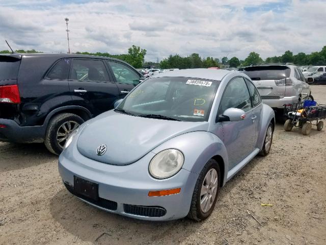 3VWPW31C09M506703 - 2009 VOLKSWAGEN NEW BEETLE ლურჯი ფოტო 2