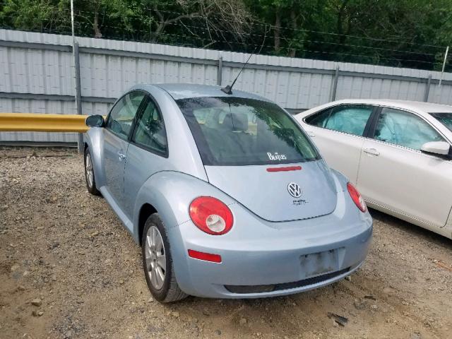 3VWPW31C09M506703 - 2009 VOLKSWAGEN NEW BEETLE ლურჯი ფოტო 3
