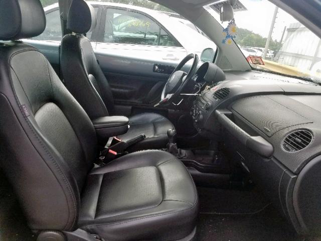 3VWPW31C09M506703 - 2009 VOLKSWAGEN NEW BEETLE ლურჯი ფოტო 5