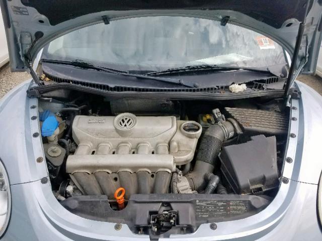 3VWPW31C09M506703 - 2009 VOLKSWAGEN NEW BEETLE ლურჯი ფოტო 7