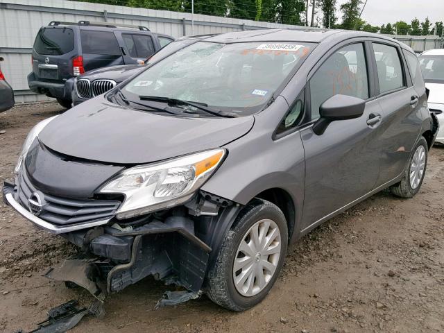 3N1CE2CPXGL396358 - 2016 NISSAN VERSA NOTE GRAY photo 2