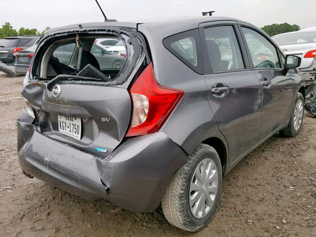 3N1CE2CPXGL396358 - 2016 NISSAN VERSA NOTE GRAY photo 4