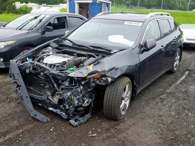 JH4CW2H60CC000758 - 2012 ACURA TSX TECH CHARCOAL photo 2