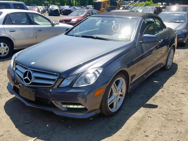 WDDKK7DF2DF203667 - 2013 MERCEDES-BENZ E 550 GRAY photo 2