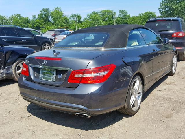 WDDKK7DF2DF203667 - 2013 MERCEDES-BENZ E 550 GRAY photo 4