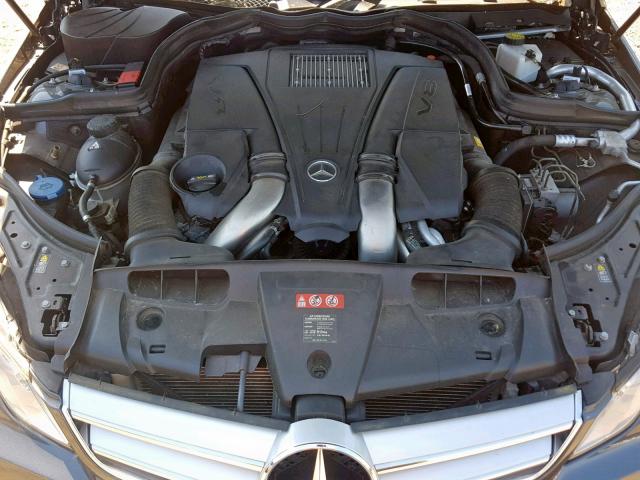 WDDKK7DF2DF203667 - 2013 MERCEDES-BENZ E 550 GRAY photo 7