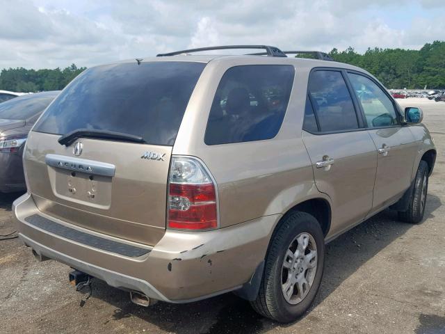 2HNYD18666H518151 - 2006 ACURA MDX TOURIN TAN photo 4