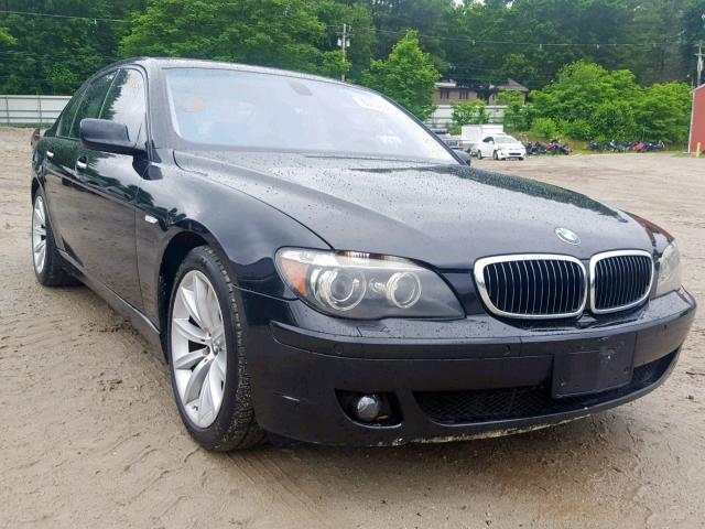 WBAHL83538DT13450 - 2008 BMW 750 I BLACK photo 1