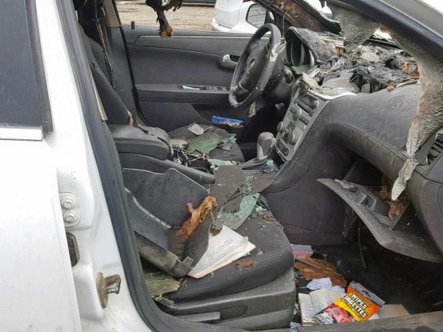 1G1ZC5E0XCF153306 - 2012 CHEVROLET MALIBU 1LT 白色 照片 5