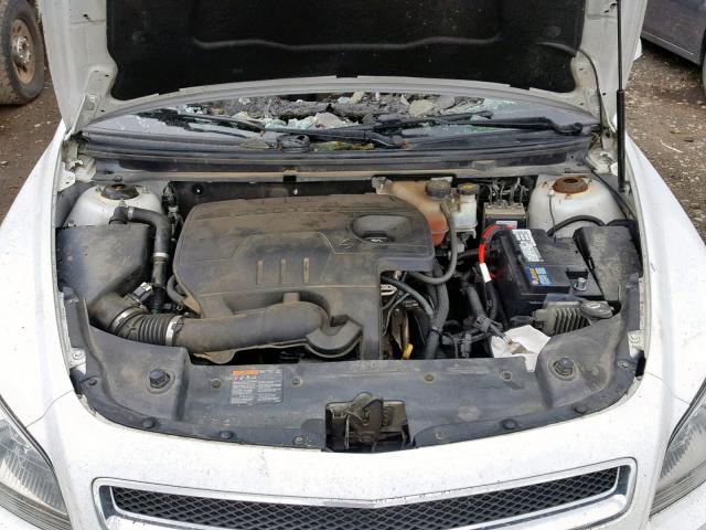 1G1ZC5E0XCF153306 - 2012 CHEVROLET MALIBU 1LT 白色 照片 7