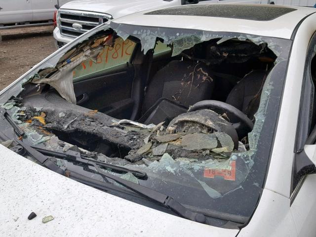 1G1ZC5E0XCF153306 - 2012 CHEVROLET MALIBU 1LT 白色 照片 9